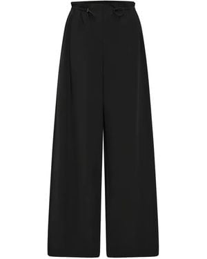 St. Agni Pantalon Petit À Lien De Resserrage - Black
