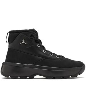 Nike City Logo Lace-Up Boots - Black
