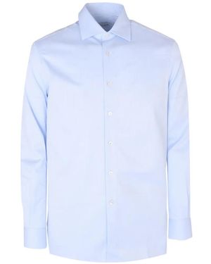 Pal Zileri Chemise À Fines Rayures - Blue