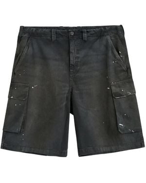 Our Legacy Cotton Mount Cargo Shorts in Gray for Men | Lyst