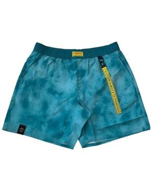Iceberg Bañador Con Motivo Tie-Dye - Azul