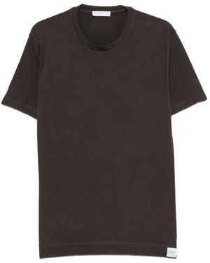 Daniele Fiesoli Logo-Patch Cotton T-Shirt - Black