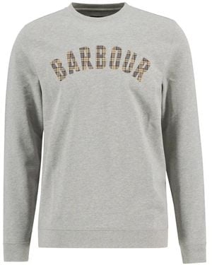 Barbour Printed Jumper - Grey