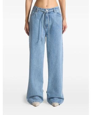 Manière De Voir Jean Faye À Chevilles Nouées - Bleu