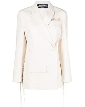 Jacquemus La Veste Tibau Blazer - Weiß