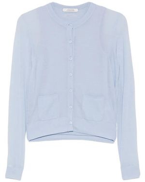 Dorothee Schumacher Twinset Aus Sheer-Strick - Blau
