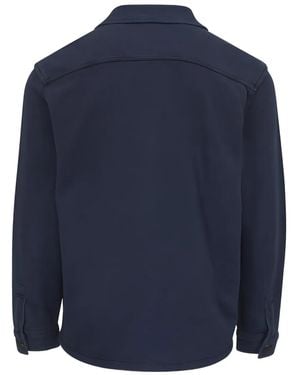 Faherty Doug Good Feather Reversible Jacket - Blue