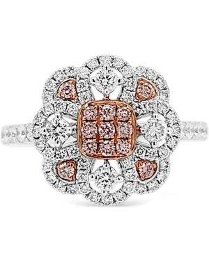 HYT Jewelry 18K And Platinum Diamond Ring - White