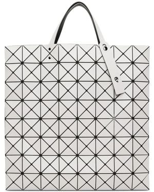 Issey Miyake Sac Cabas Lucent À Design Géométrique - White