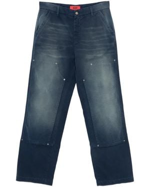 424 Jeans Con Effetto Schiarito - Blu
