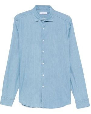 Manuel Ritz Denim Shirt - Blue