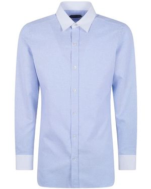 Tom Ford Collared Shirt - Blue