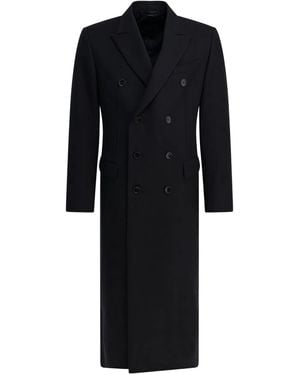 Tom Ford Abrigo con doble botonadura - Negro