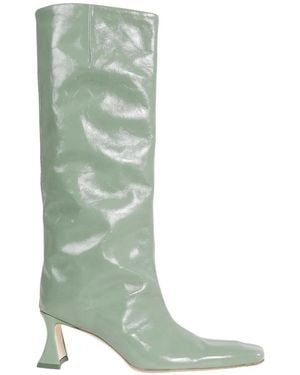 Miista Square-Toe Boots - Green