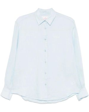 Mc2 Saint Barth Linen Shirt - White