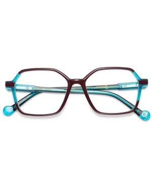 Etnia Barcelona Eraiki Brille Mit Geometrischem Gestell - Rot