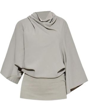 Rick Owens カウルネック トップ - グレー