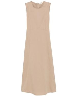 Marc O' Polo Sleeveless Midi Dress - White