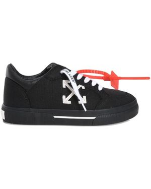 Off-White c/o Virgil Abloh バルカナイズ ローカット スニーカー - ブラック