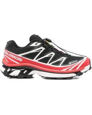 Salomon Xt-6 Gtx Black/flame Scarlet/vanilla Ice - レッド