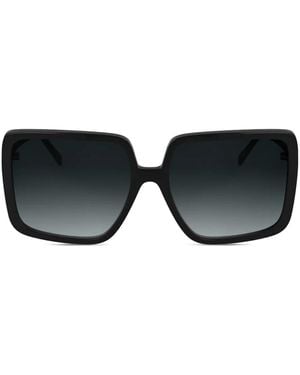 Karl Lagerfeld Rectangle-Frame Sunglasses - Black