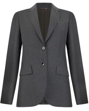 Brooks Brothers Virgin-Wool Blazer - Black