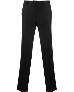 Billionaire Embroidered Crest Tailored Trousers - Black