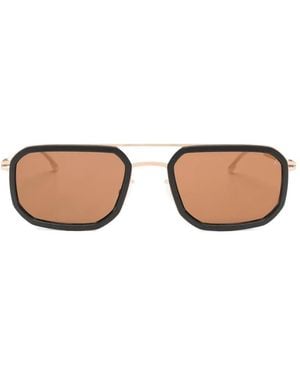 Mykita Gafas De Sol Ml16 Con Montura Rectangular De X Leica - Negro