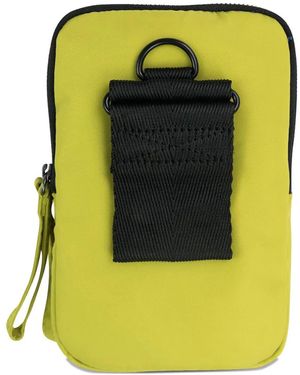 Opening Ceremony Logo-Patch Phone-Case Bag - Green