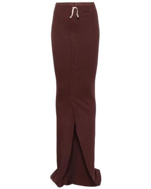Rick Owens High-Waisted Skirt - Purple