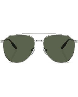 Dolce & Gabbana パイロット サングラス - グリーン