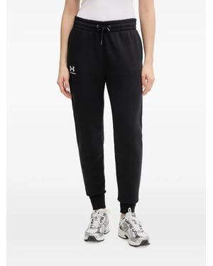 Under Armour Icon Logo-Print Drawstring Track Pants - Black