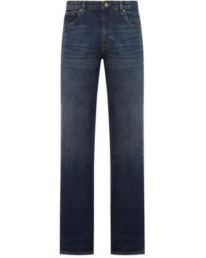 Incotex Button-Fastening Cotton Jeans - Blue