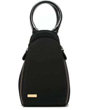 Sarah Chofakian Bolso shopper con asa circular - Negro
