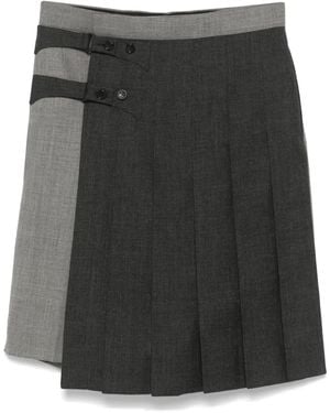 Thom Browne Adjustable-Strap Skort - Black