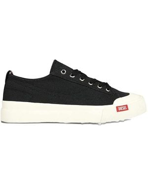 DIESEL Sneakers S-Athos Con Punta Tonda - Nero