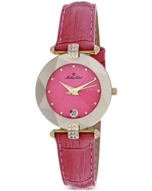 Mathey-Tissot Orologio Pyramide Con Cristalli 26Mm - Rosa