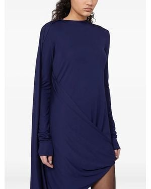 Max Mara Drapiertes ARIETE1234 Kleid - Blau