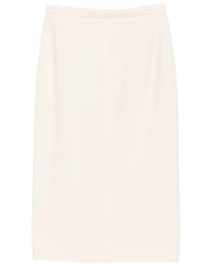 N°21 High-Waisted Pencil Skirt - White