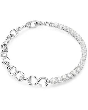 Swarovski Crystal-Embellished Bracelet - White