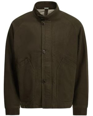 A.PRESSE British Royal High-Neck Jacket - Green
