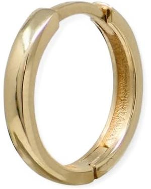 Anzie Huggy Hoop Earrings - Metallic