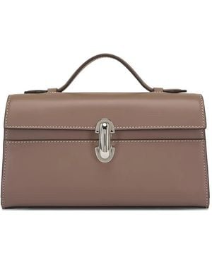 SAVETTE Symmetry Tote Bag - Brown