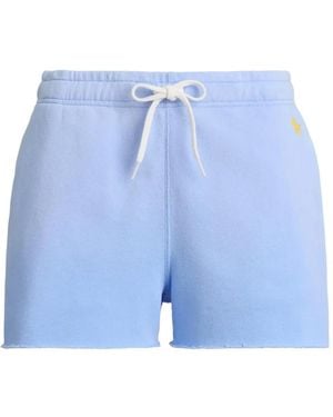 Polo Ralph Lauren Pony-Embroidered Drawstring Shorts - Blue