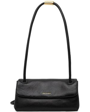Trussardi Mini Orbita Shoulder Bag - Black