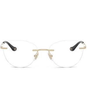 COACH Rahmenlose Brille - Weiß