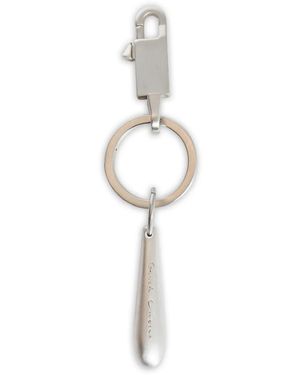 Rick Owens Teardrop Keyring - White