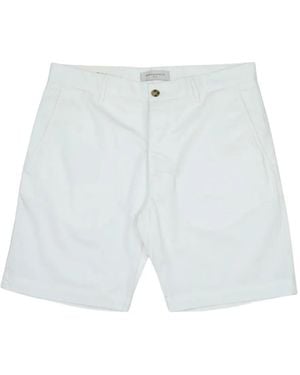 Brooksfield Klassische Chino-Shorts - Weiß