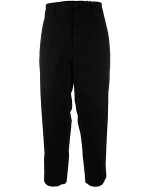 Pence Buckle-Detail Trousers - Black