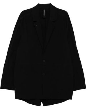 Transit Single-Breasted Blazer - Black